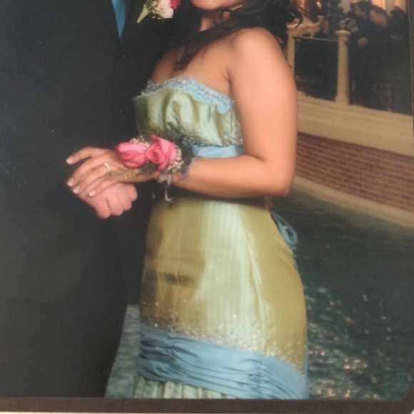 Formal/Prom floor length corset mermaid style dress - Picture 11 of 13